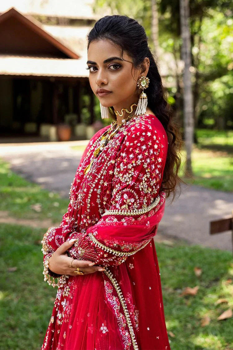 Picture of Saira Rizwan - Wedding Unstitched Collection - GOLNAR-SRF25-01 - Unstitched - Available at Raja Sahib