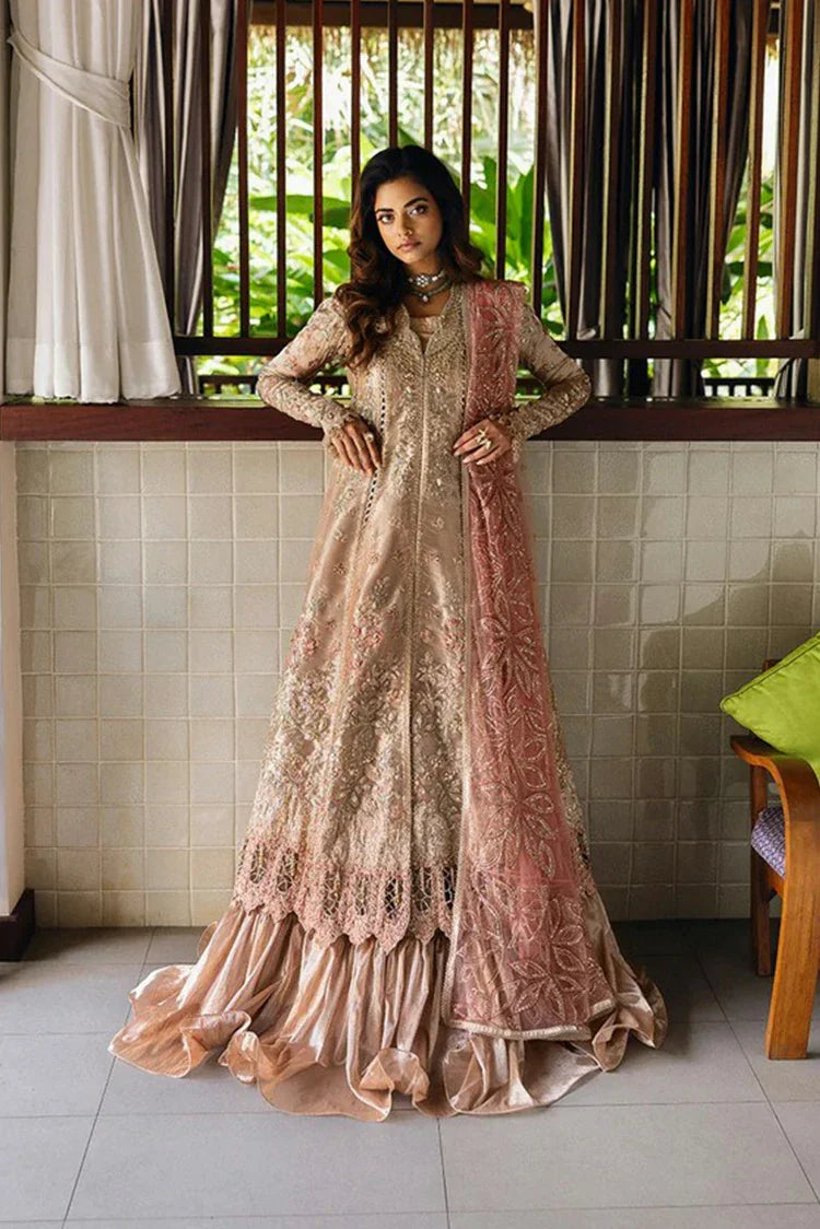 Picture of Saira Rizwan - Wedding Unstitched Collection - ROHANA-SRF25-03 - Unstitched - Available at Raja Sahib