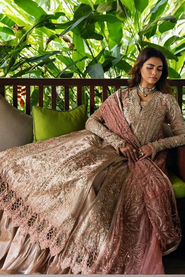 Picture of Saira Rizwan - Wedding Unstitched Collection - ROHANA-SRF25-03 - Unstitched - Available at Raja Sahib