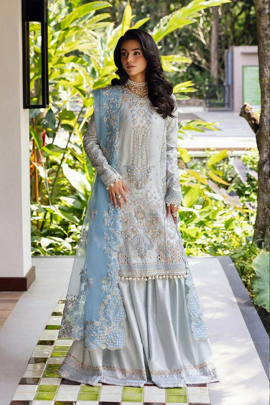Picture of Saira Rizwan - Wedding Unstitched Collection - SORAYA-SRF25-06 - Unstitched - Available at Raja Sahib