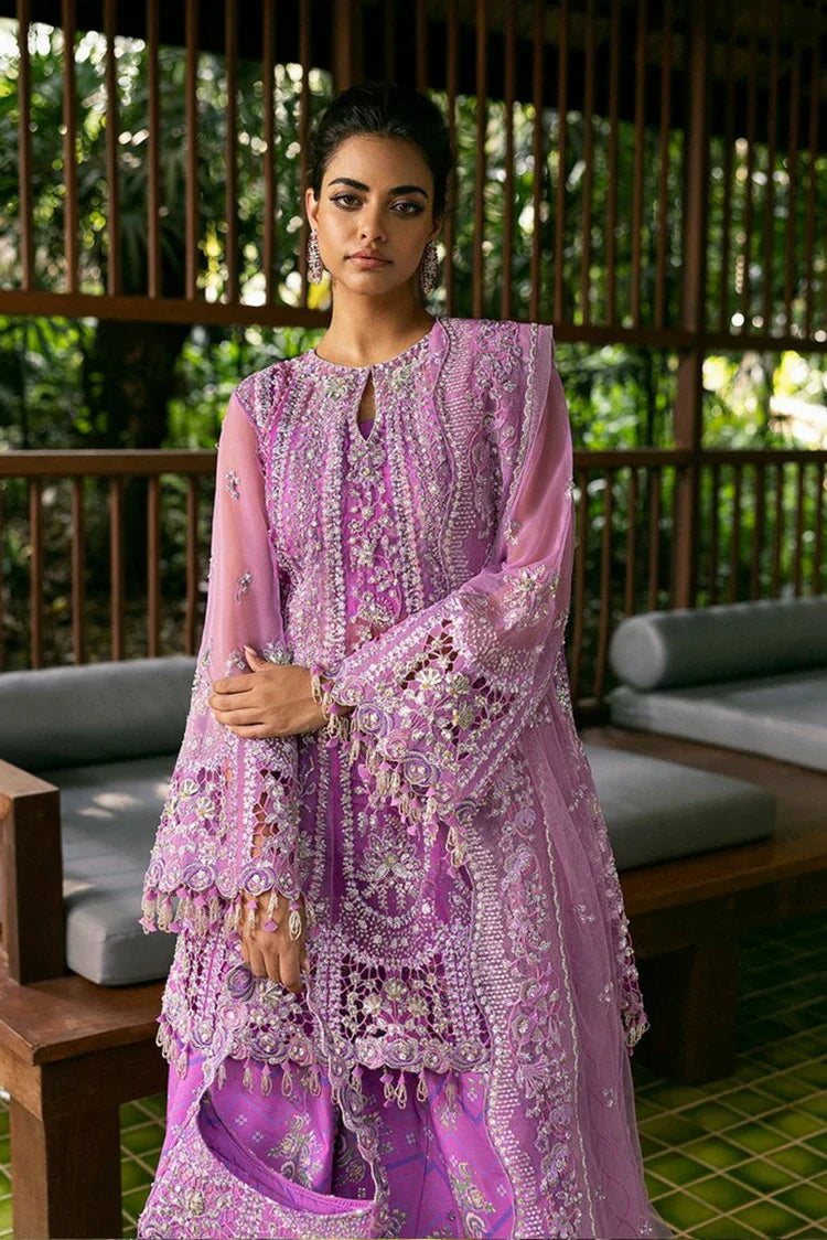 Picture of Saira Rizwan - Wedding Unstitched Collection - LIYANA-SRF25-07 - Unstitched - Available at Raja Sahib