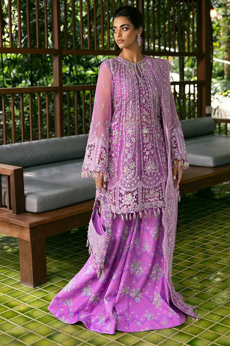 Picture of Saira Rizwan - Wedding Unstitched Collection - LIYANA-SRF25-07 - Unstitched - Available at Raja Sahib