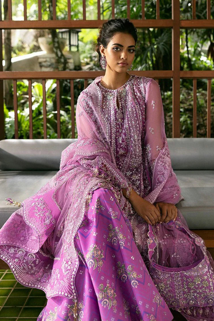 Picture of Saira Rizwan - Wedding Unstitched Collection - LIYANA-SRF25-07 - Unstitched - Available at Raja Sahib