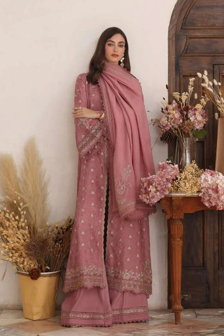 Picture of Noor by Saadia Asad - Noor Winter Pashmina Shawl - D3-Aveline - Unstitched - Available at Raja Sahib