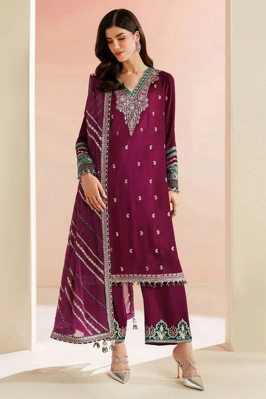 Picture of Jazmin - Velvet Vogue Luxury Formals - VVF D-06 - Unstitched - Available at Raja Sahib