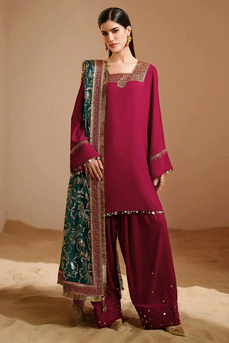 Picture of Jazmin - Velvet Vogue Luxury Formals - VVF D-09 - Unstitched - Available at Raja Sahib