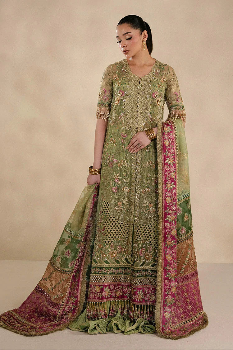 Picture of Republic Womenswear - Lilianne Wedding Collection - ÉLIANE- D2 - Unstitched - Available at Raja Sahib