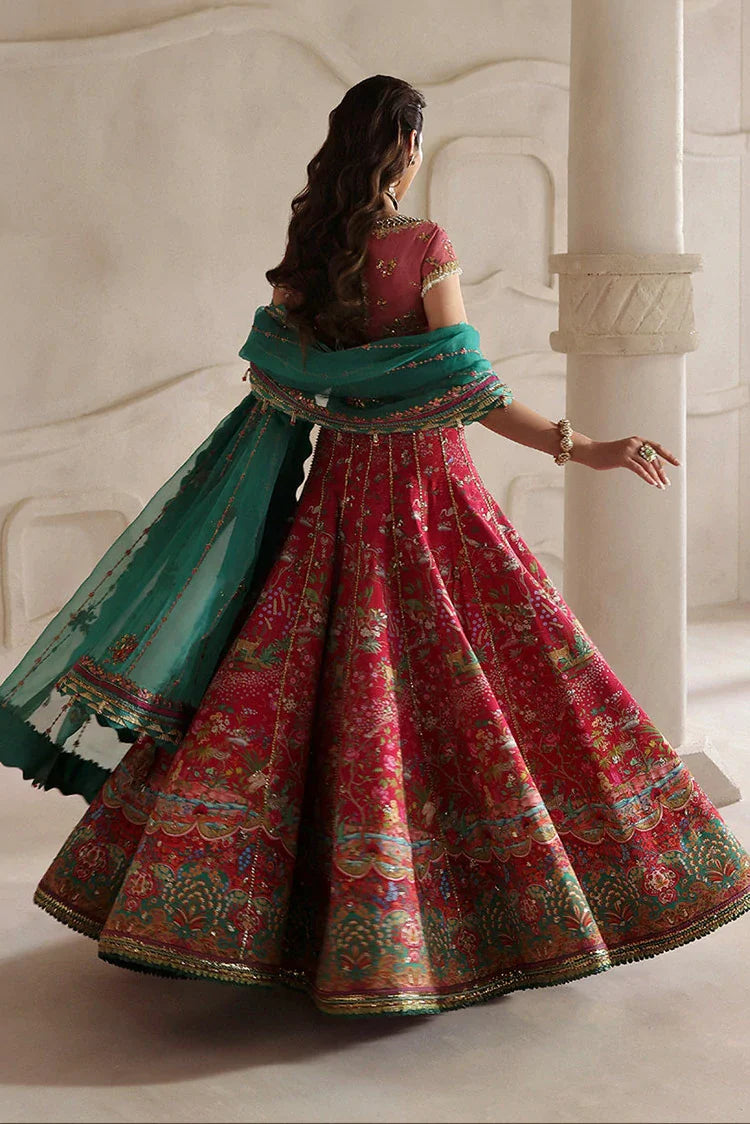 Picture of Republic Womenswear - Lilianne Wedding Collection - FLORIANE-D7 - Unstitched - Available at Raja Sahib