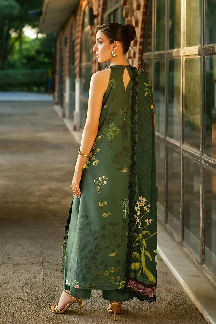 Picture of Asifa & Nabeel - Meraki Winter Collection - ANM-01-Jade Dusk - Unstitched - Available at Raja Sahib
