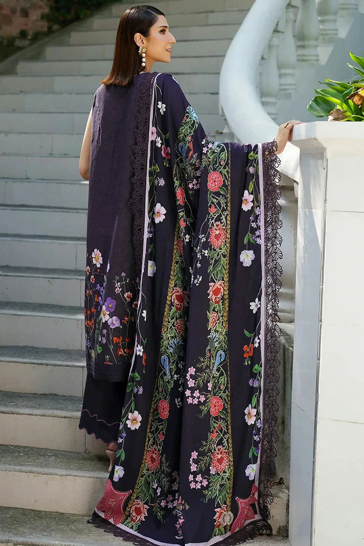 Picture of Asifa & Nabeel - Meraki Winter Collection - ANM-04-Winter Rose - Unstitched - Available at Raja Sahib