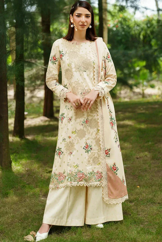 Picture of Asifa & Nabeel - Meraki Winter Collection - ANM-05-Misty Meadows - Unstitched - Available at Raja Sahib
