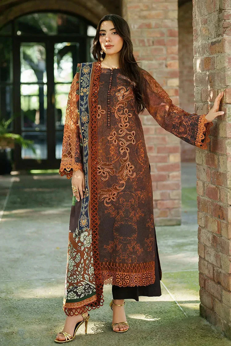 Picture of Asifa & Nabeel - Meraki Winter Collection - ANM-07-Forest Calm - Unstitched - Available at Raja Sahib