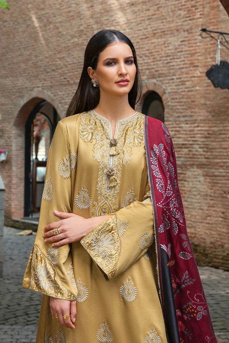 Picture of Mushq - Broadway Under the Tuscan Sun Winter Collection - 10-Sunlit Siena - Unstitched - Available at Raja Sahib