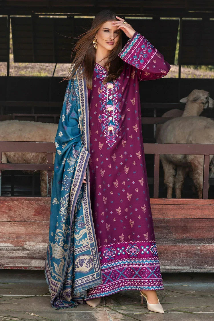 Picture of Mushq - Broadway Under the Tuscan Sun Winter Collection - 04-Florence Whisper - Unstitched - Available at Raja Sahib