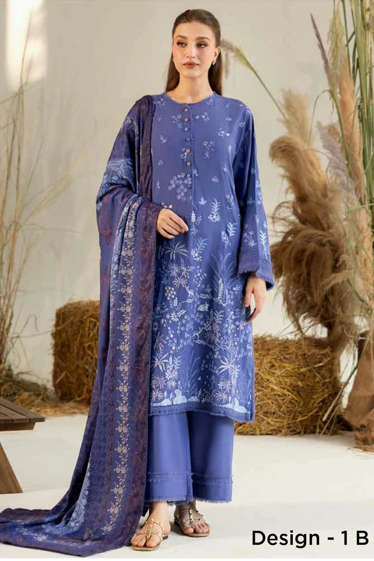Picture of Sobia Nazir - Winter Edit Vol 1 - Design-1B - Unstitched - Available at Raja Sahib