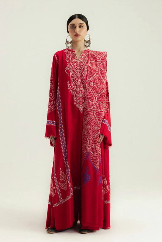 Picture of Zara Shahjahan - Winter Unstitched Collection - LAALAZAR-D5 - Unstitched - Available at Raja Sahib