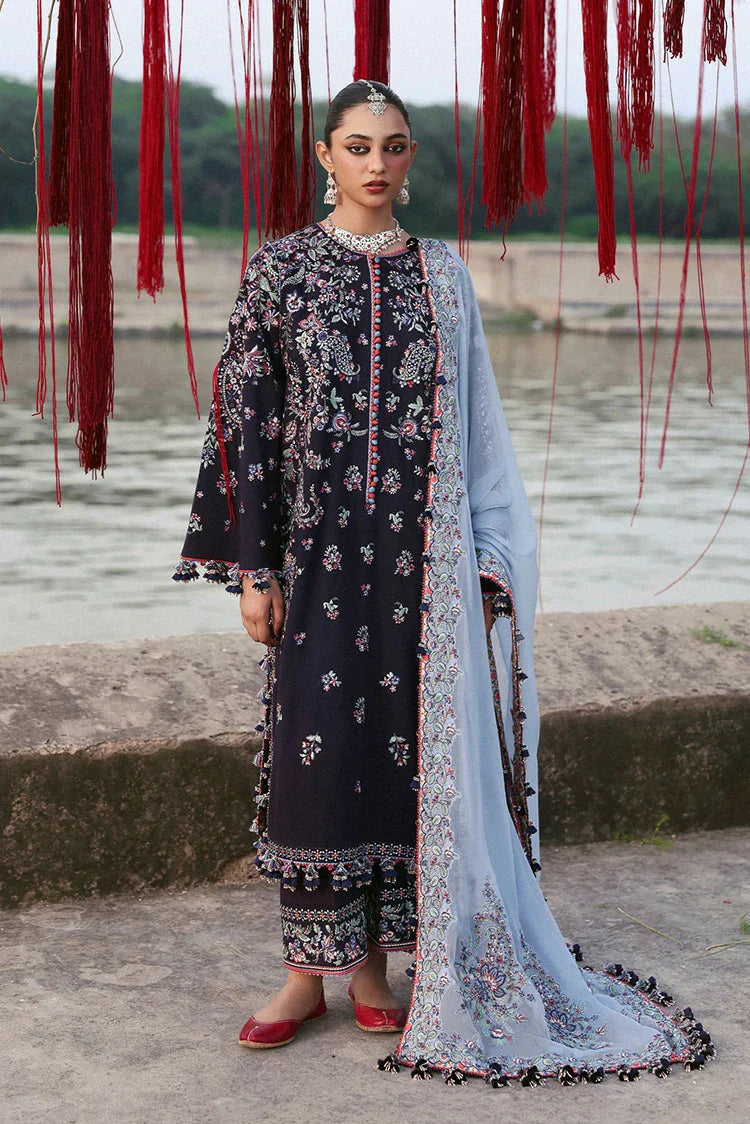Picture of Hussain Rehar - Karandi Unstitched Collection - 10-Rouge - Unstitched - Available at Raja Sahib
