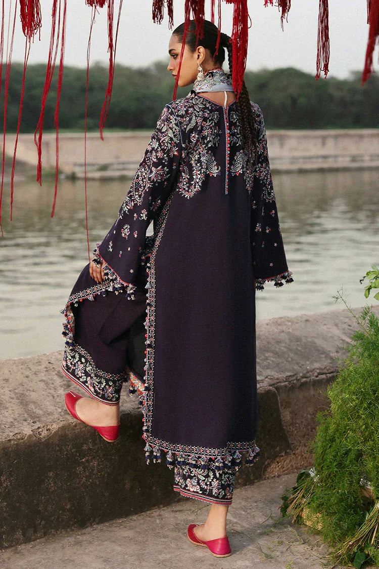 Picture of Hussain Rehar - Karandi Unstitched Collection - 10-Rouge - Unstitched - Available at Raja Sahib
