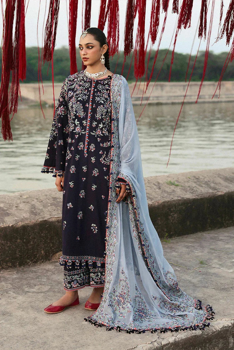 Picture of Hussain Rehar - Karandi Unstitched Collection - 10-Rouge - Unstitched - Available at Raja Sahib