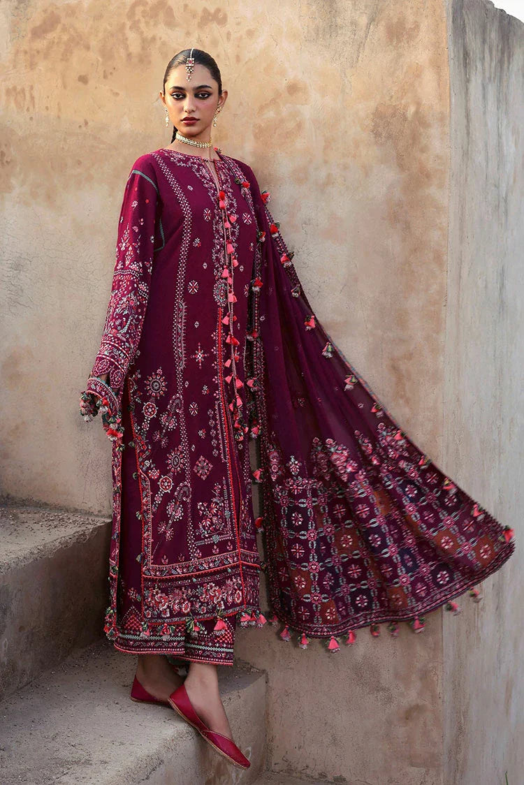 Picture of Hussain Rehar - Karandi Unstitched Collection - 12-Nargis - Unstitched - Available at Raja Sahib