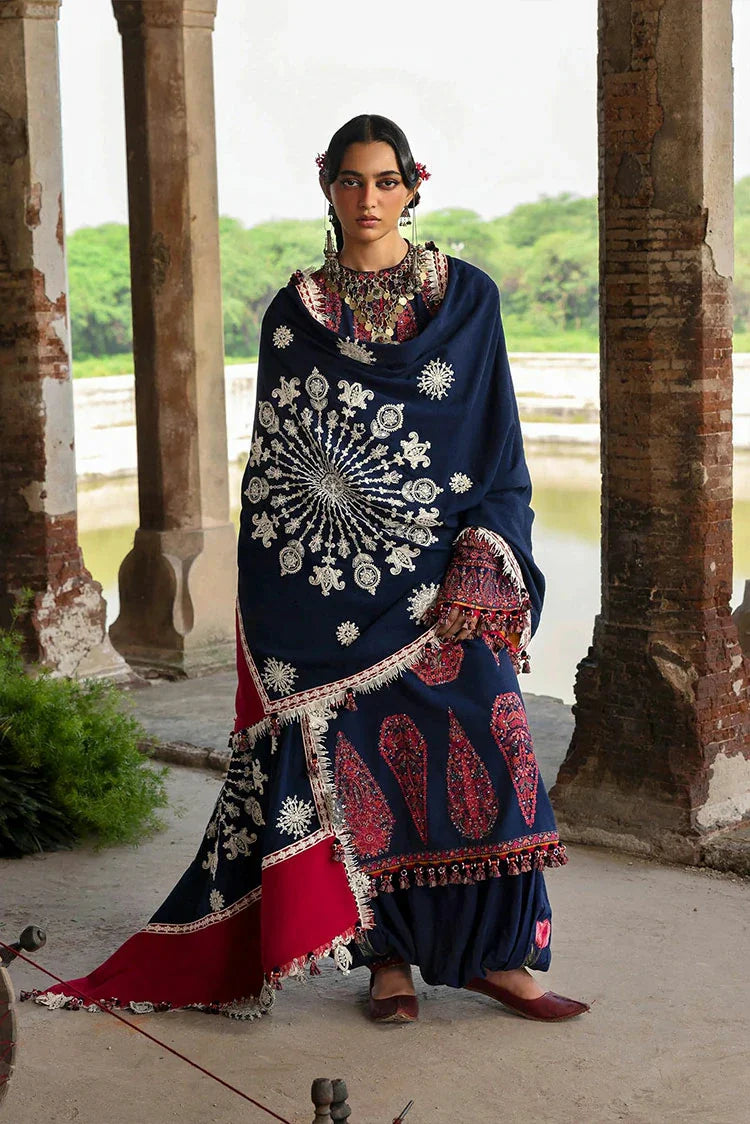 Picture of Hussain Rehar - Karandi Unstitched Collection - 01-Gulbano - Unstitched - Available at Raja Sahib