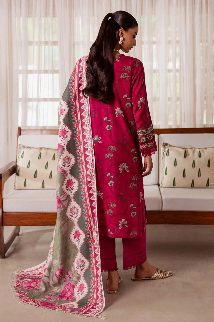 Picture of Nureh - Signature Prints Printed Linen Jacquard Collecton Vol 4 - SP-187 - Unstitched - Available at Raja Sahib
