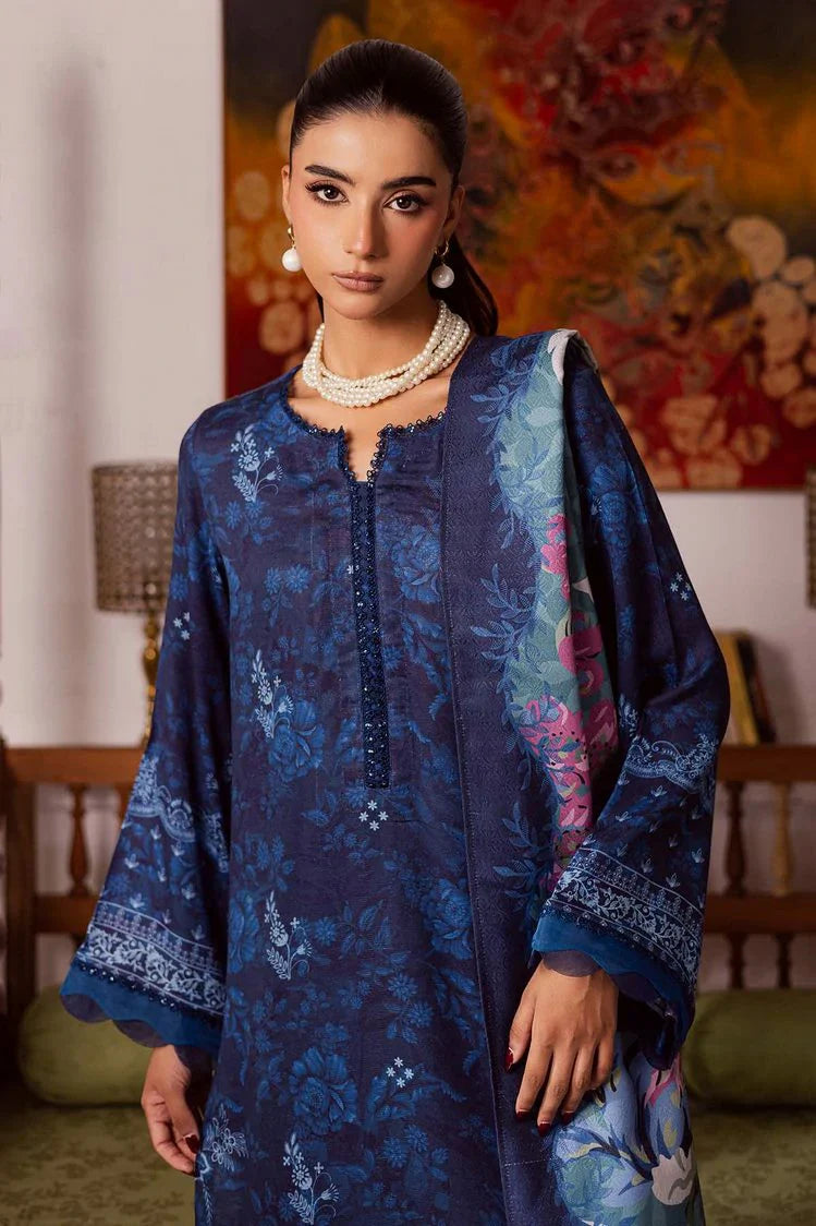 Picture of Nureh - Signature Prints Printed Linen Jacquard Collecton Vol 4 - SP-188 - Unstitched - Available at Raja Sahib
