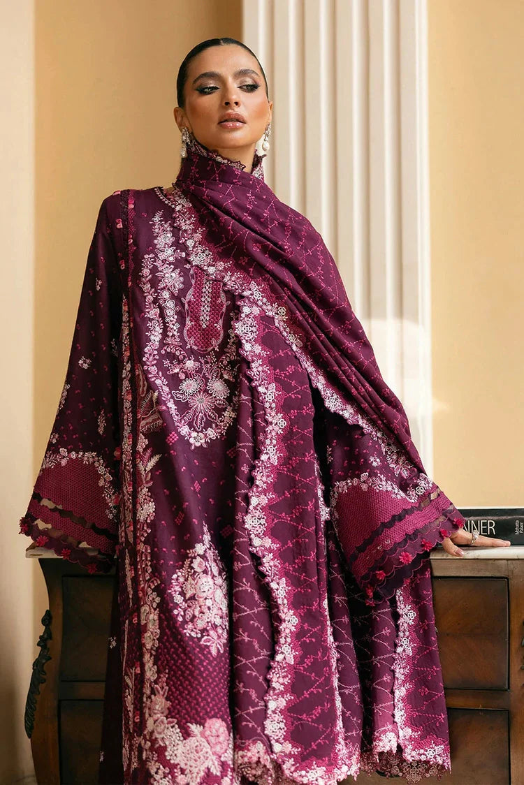 Picture of Elaf - Luxury Winter Collection - EWK-2B BERRYBLUSH - Unstitched - Available at Raja Sahib