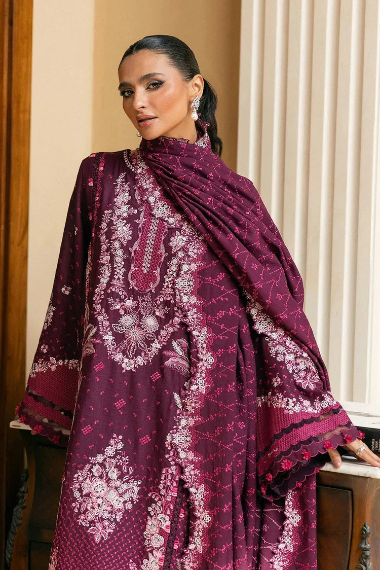 Picture of Elaf - Luxury Winter Collection - EWK-2B BERRYBLUSH - Unstitched - Available at Raja Sahib