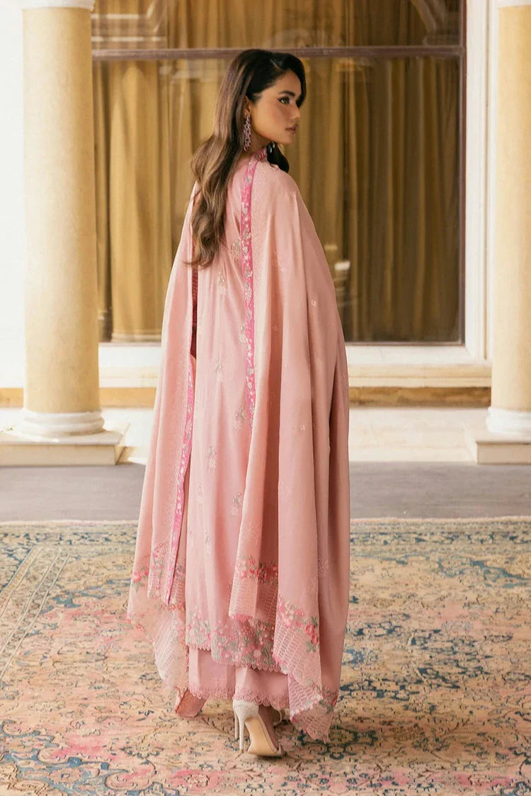 Picture of Elaf - Luxury Winter Collection - EWK-3A DUSTYROSE - Unstitched - Available at Raja Sahib