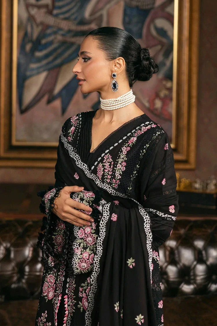 Picture of Elaf - Luxury Winter Collection - EWK-4A NIGHTBELLE - Unstitched - Available at Raja Sahib