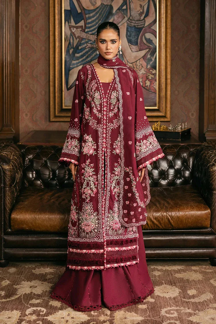 Picture of Elaf - Luxury Winter Collection - EWK-4B CRIMSONELLE - Unstitched - Available at Raja Sahib