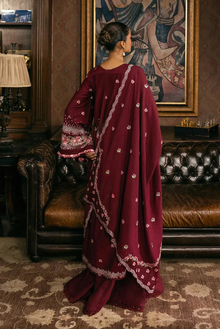 Picture of Elaf - Luxury Winter Collection - EWK-4B CRIMSONELLE - Unstitched - Available at Raja Sahib