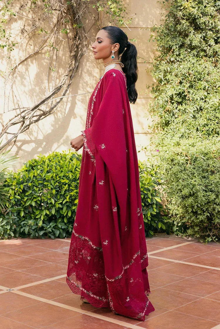 Picture of Elaf - Luxury Winter Collection - EWK-6A VELVROSE - Unstitched - Available at Raja Sahib