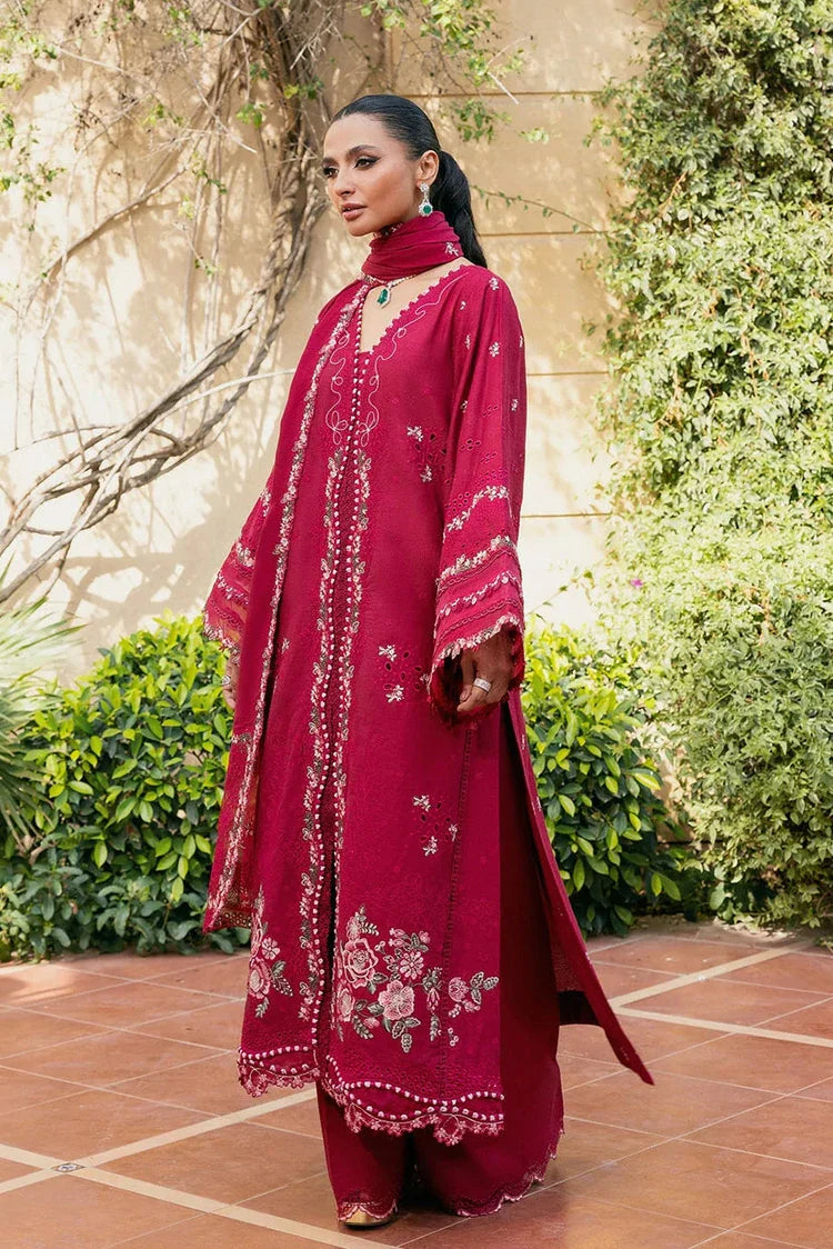 Picture of Elaf - Luxury Winter Collection - EWK-6A VELVROSE - Unstitched - Available at Raja Sahib