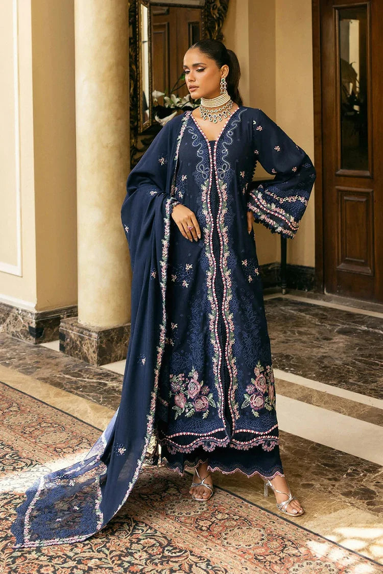 Picture of Elaf - Luxury Winter Collection - EWK-6B AMBER HAZE - Unstitched - Available at Raja Sahib