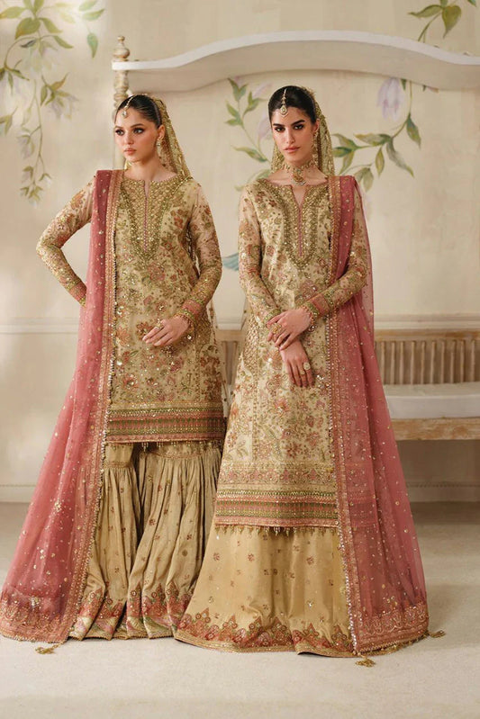 Picture of Baroque - Chantelle Embroidered Chiffon Collection Vol 14 - EC-02 - Unstitched - Available at Raja Sahib