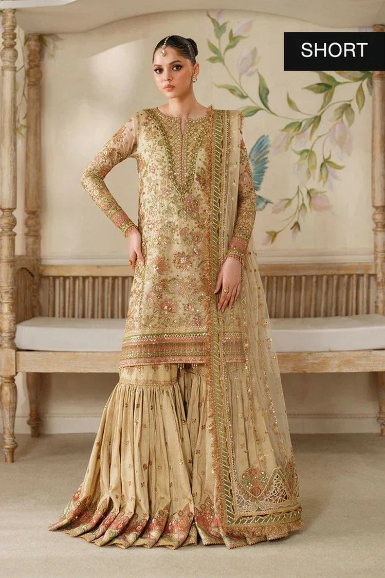 Picture of Baroque - Chantelle Embroidered Chiffon Collection Vol 14 - EC-02 - Unstitched - Available at Raja Sahib
