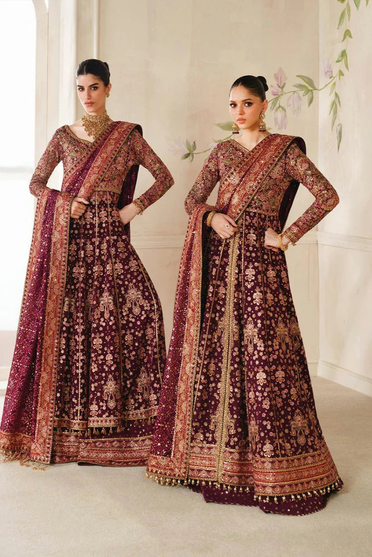 Picture of Baroque - Chantelle Embroidered Chiffon Collection Vol 14 - EC-05 - Unstitched - Available at Raja Sahib