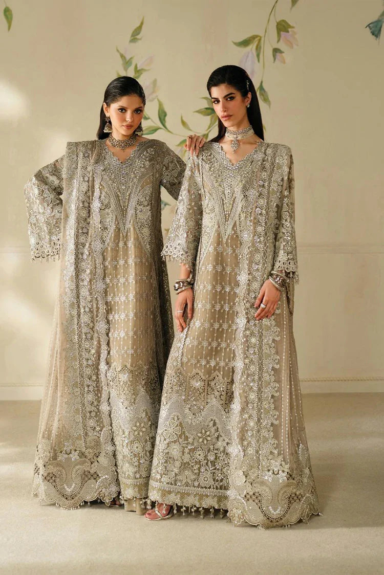 Picture of Baroque - Chantelle Embroidered Chiffon Collection Vol 14 - EC-08 - Unstitched - Available at Raja Sahib