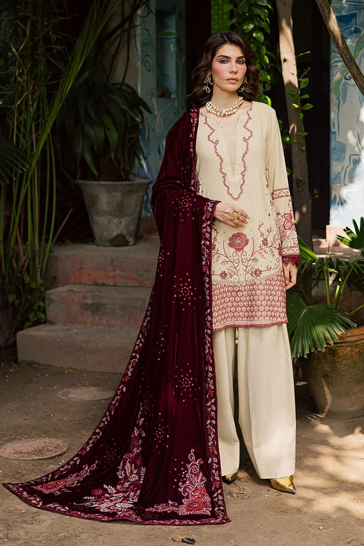 Picture of Nureh - Exclusive Luxury Unstitched Peach Leather Collection - NE-181 - Unstitched - Available at Raja Sahib