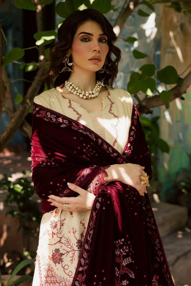 Picture of Nureh - Exclusive Luxury Unstitched Peach Leather Collection - NE-181 - Unstitched - Available at Raja Sahib