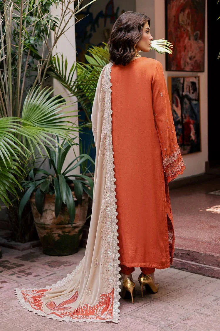 Picture of Nureh - Exclusive Luxury Unstitched Peach Leather Collection - NE-184 - Unstitched - Available at Raja Sahib