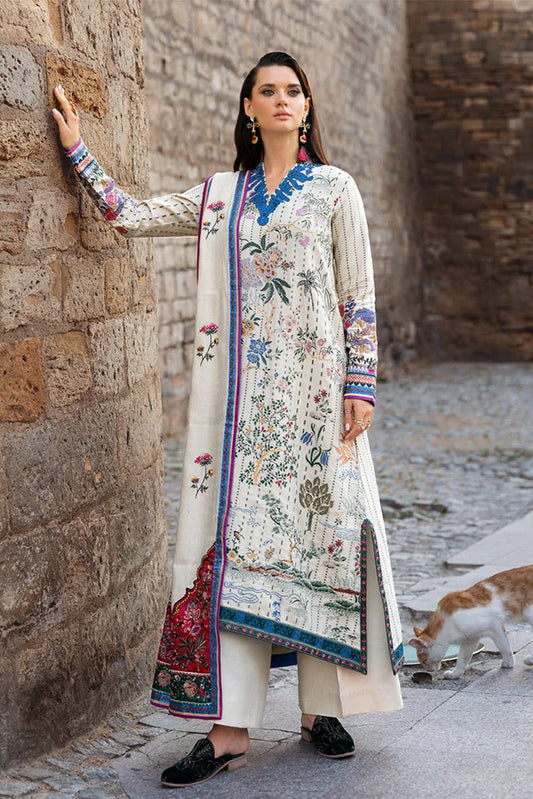 Picture of Esmel - Lueur D Orient Winter Collection - 1U-Ivoria - Unstitched - Available at Raja Sahib
