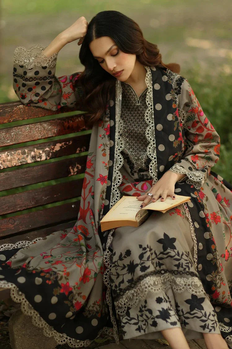 Picture of Charizma - Aniiq Embroidered Printed Linen Collection Vol 2 - ANW6-12 - Unstitched - Available at Raja Sahib