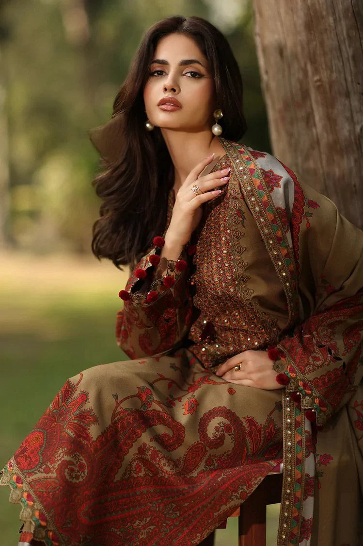 Picture of Charizma - Aniiq Embroidered Printed Linen Collection Vol 2 - ANW6-15 - Unstitched - Available at Raja Sahib