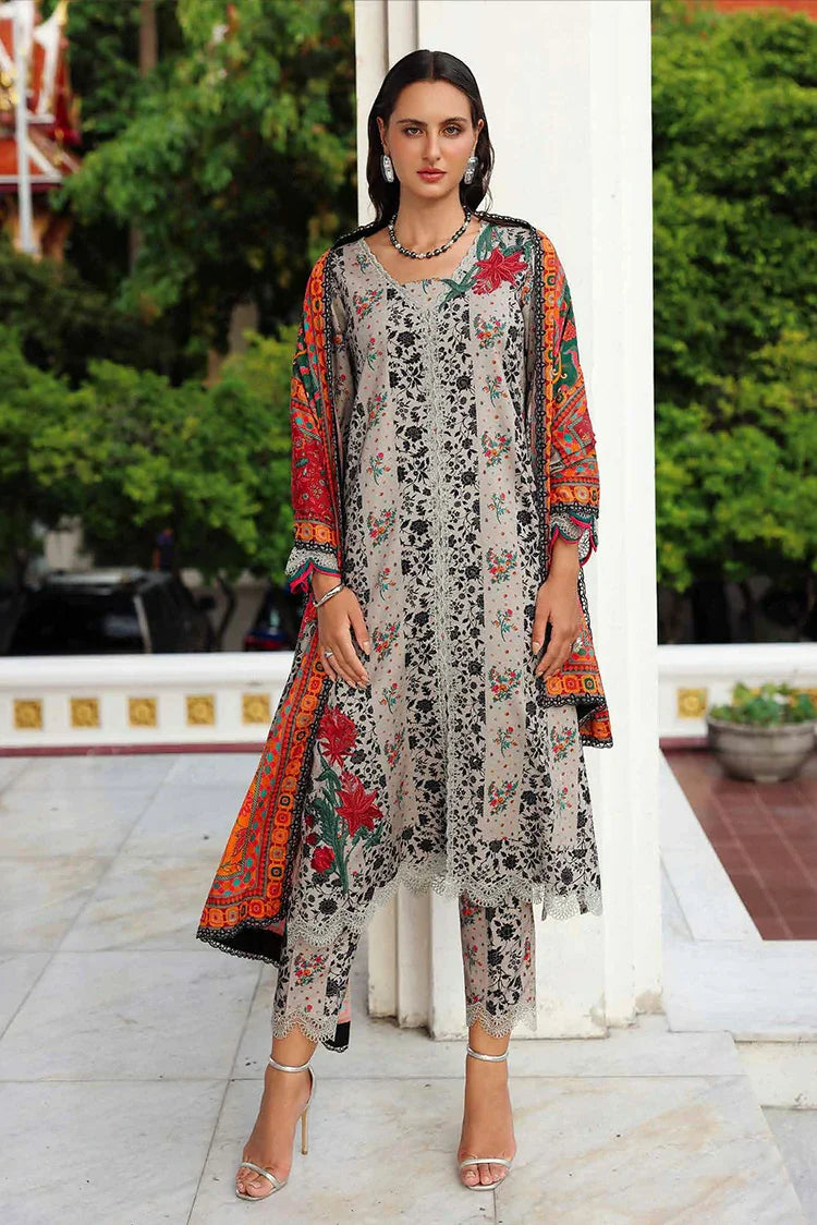 Picture of Charizma - Aniiq Embroidered Printed Linen Collection Vol 2 - ANW6-19 - Unstitched - Available at Raja Sahib