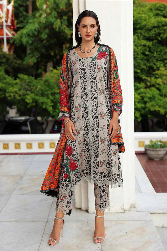 Picture of Charizma - Aniiq Embroidered Printed Linen Collection Vol 2 - ANW6-19 - Unstitched - Available at Raja Sahib