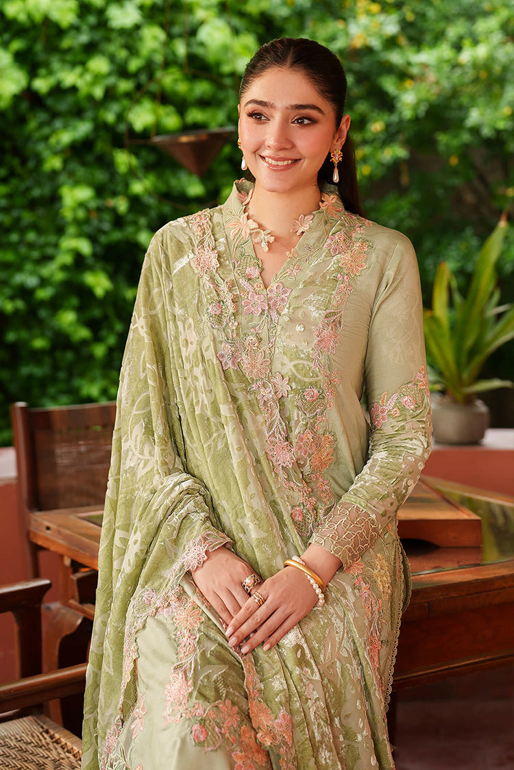 Picture of Asifa & Nabeel - Pashmina Luxe Luxury Collection - Noir LWC25-04 - Unstitched - Available at Raja Sahib