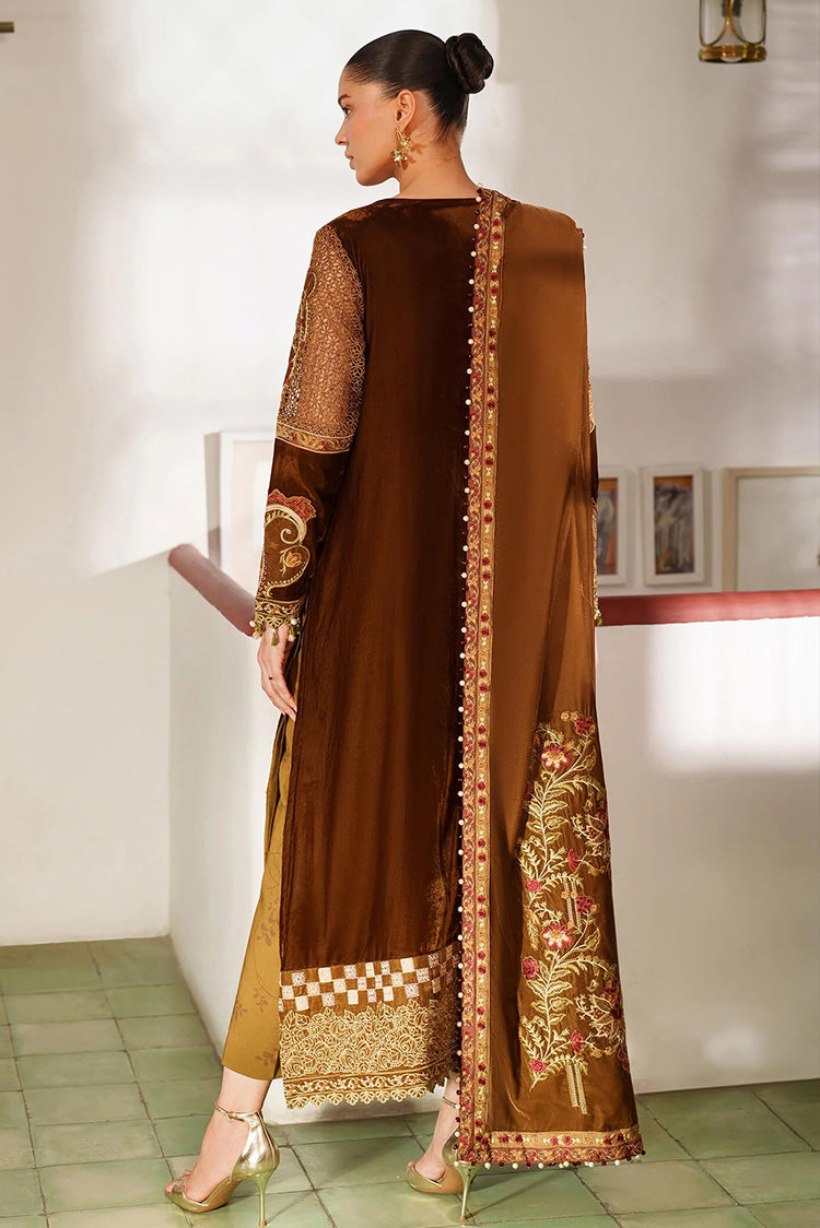 Picture of Asifa & Nabeel - Pashmina Luxe Luxury Collection - Cedar LWC25-08 - Unstitched - Available at Raja Sahib